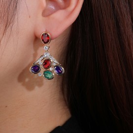 Delicate Big Dangle Earrings