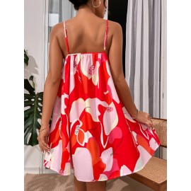 Allover Print  Dress